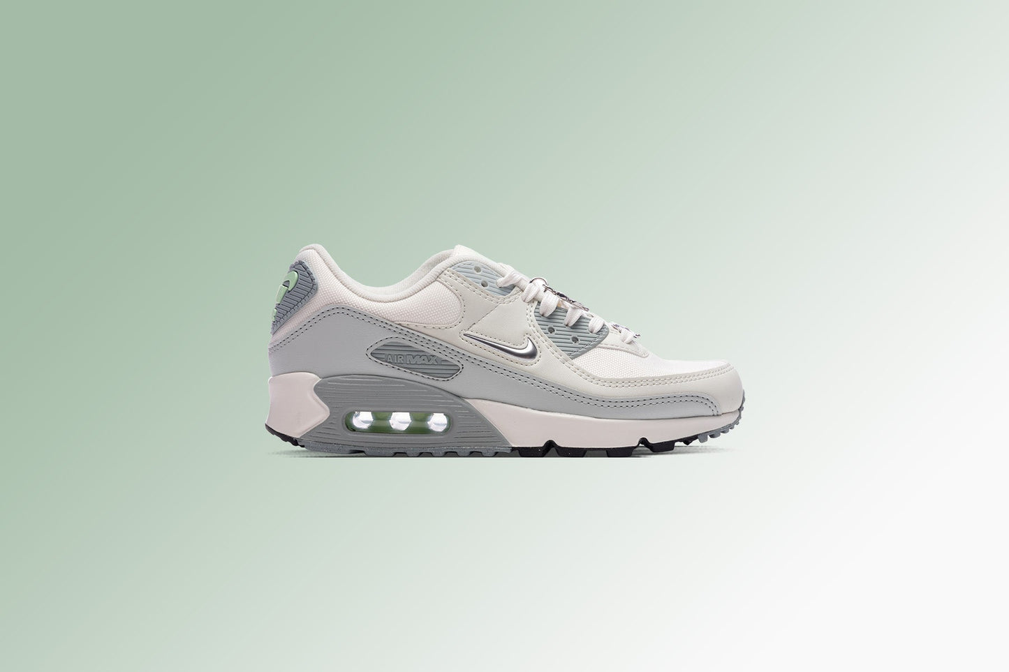 Women's Air Max 90 SE - Sail/Metallic Silver/Sea Glass