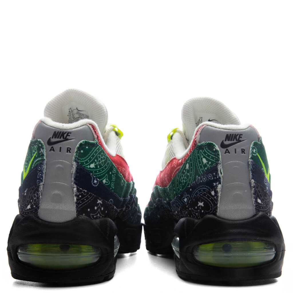 Air Max 95 Big Bubble - Sail/Volt/University Red/Sport Green