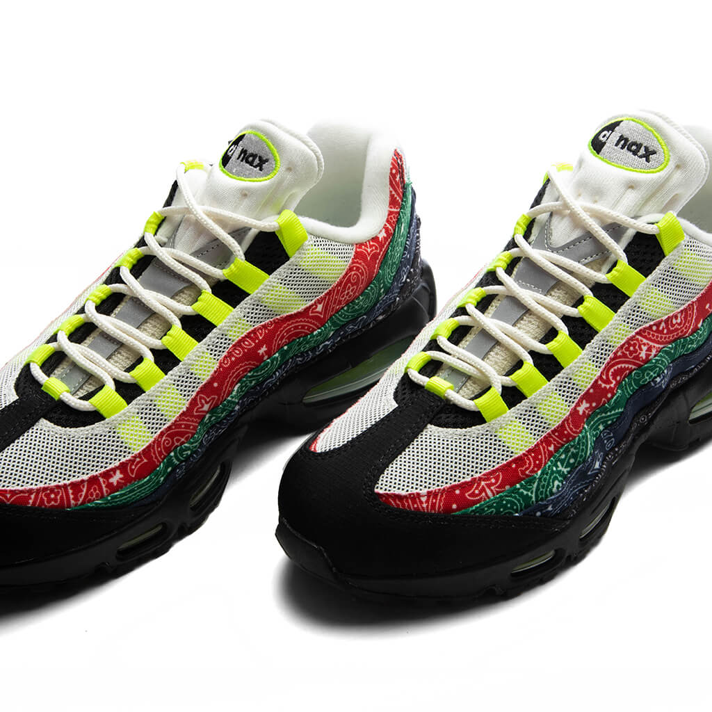Air Max 95 Big Bubble - Sail/Volt/University Red/Sport Green