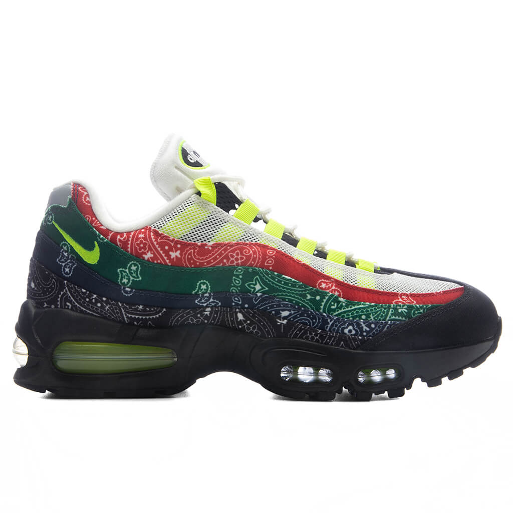 Air Max 95 Big Bubble - Sail/Volt/University Red/Sport Green