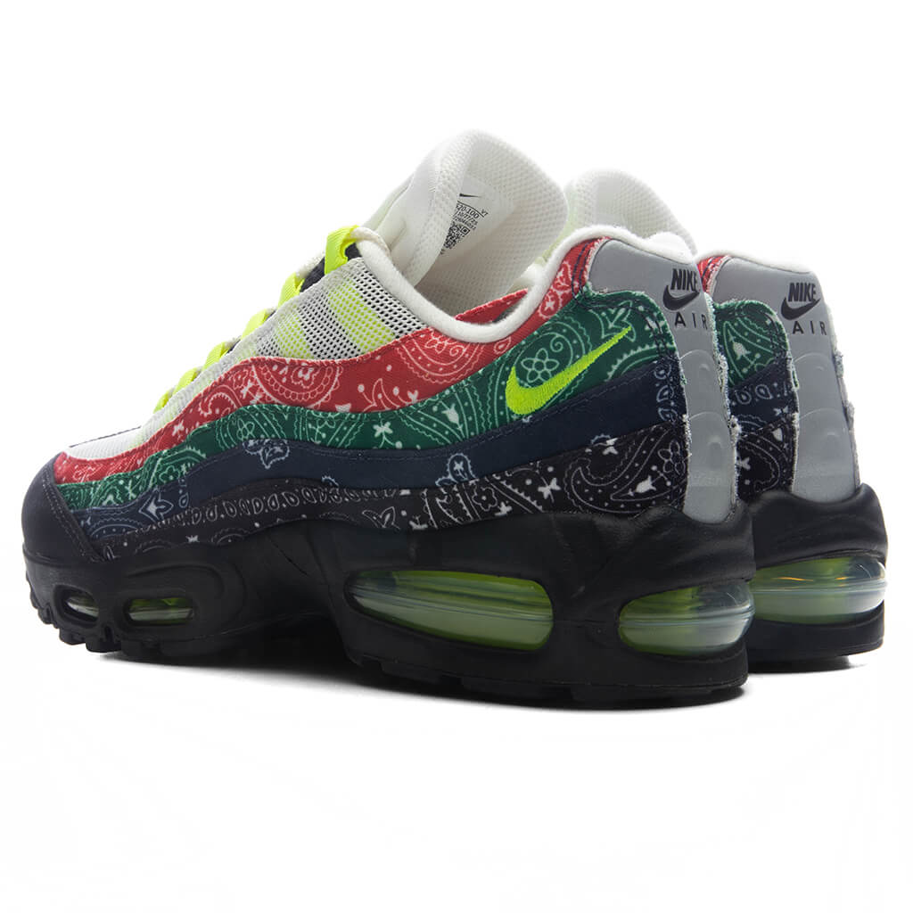 Air Max 95 Big Bubble - Sail/Volt/University Red/Sport Green