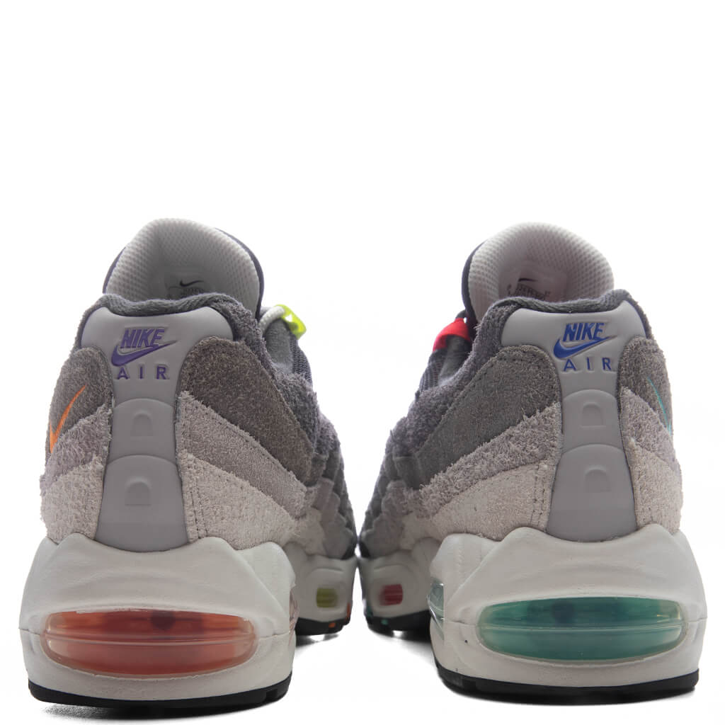 Air Max 95 Big Bubble 'Greedy' - Hyper Turq/Volt/Solar Red