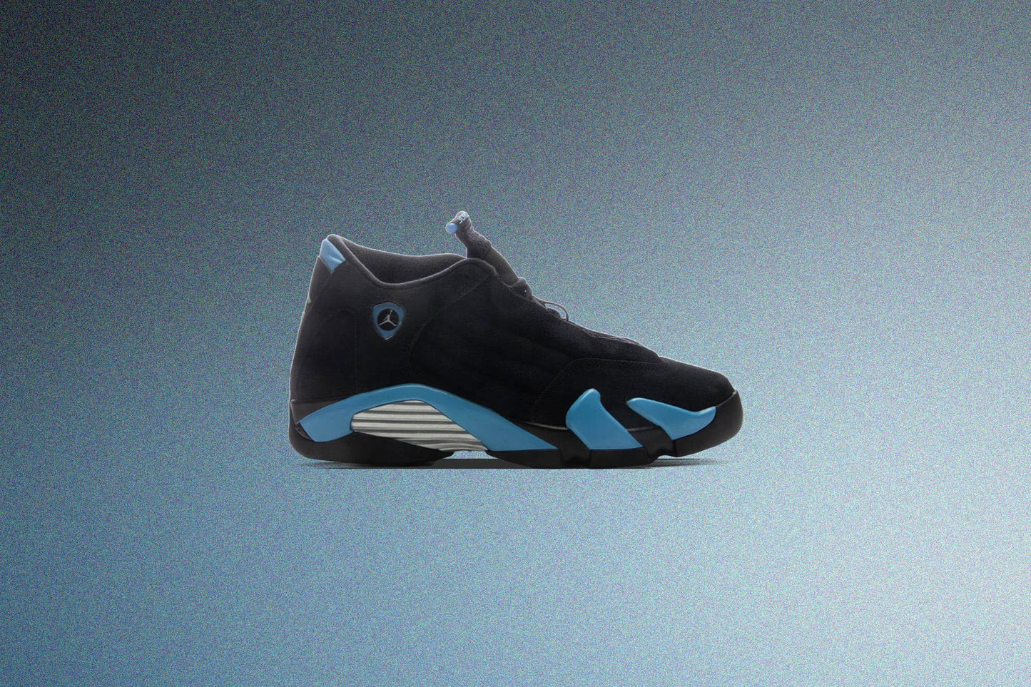 Air Jordan 14 Retro 'University Blue' (GS) - Black/White/University Blue
