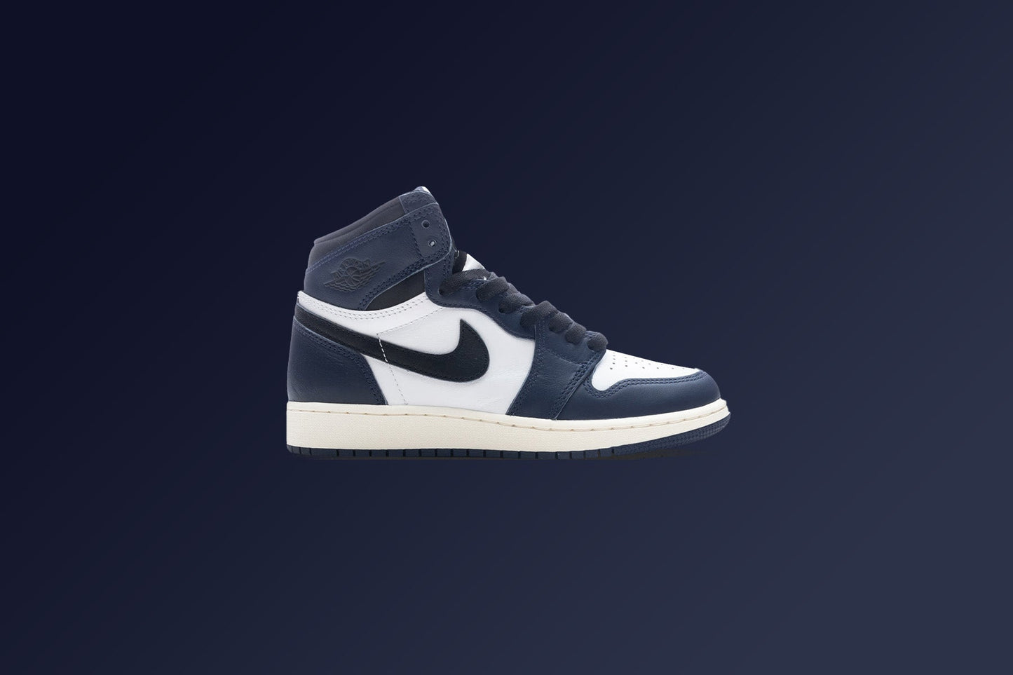 Air Jordan 1 Retro High OG (GS) - Midnight Navy/Black/White