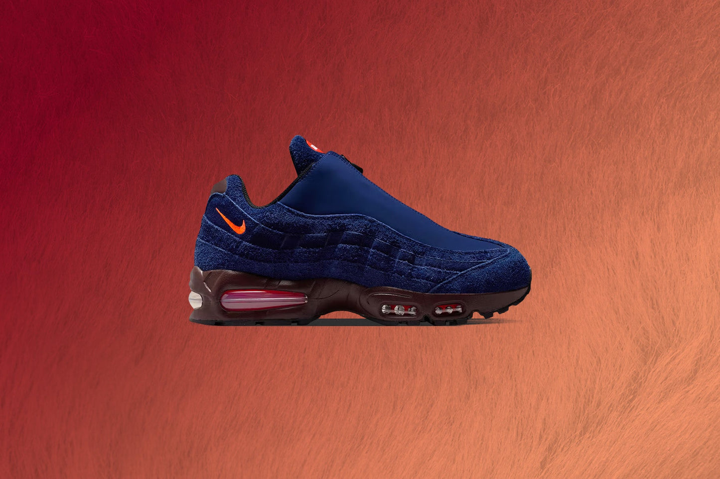Air Max 95 Zip 'Loyal Blue' - Loyal Blue/Hyper Crimson/El Dorado