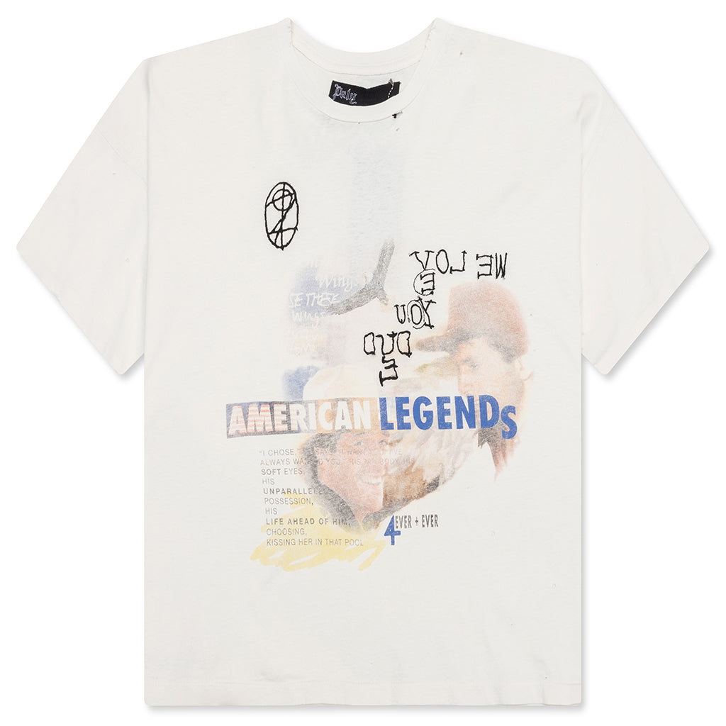 Legends Tee - Vintage White