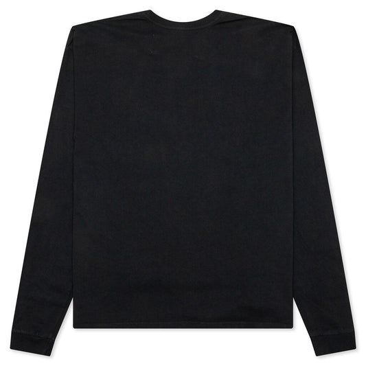 All the Things I Want Today Longsleeve - Washed Black