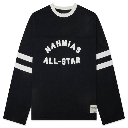 All Star Varsity L/S Tee - Worn Black