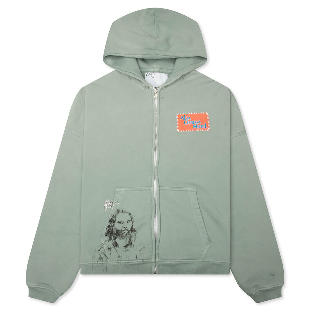 Alta Cienega Zip Hoodie - Green