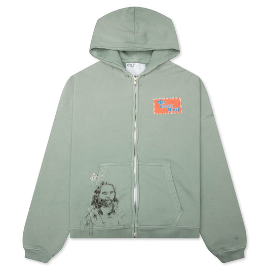 Alta Cienega Zip Hoodie - Green