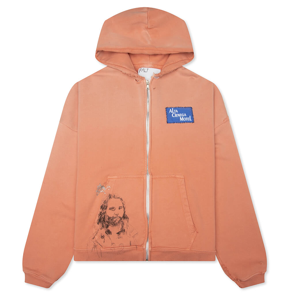 Alta Cienega Zip Hoodie - Pink
