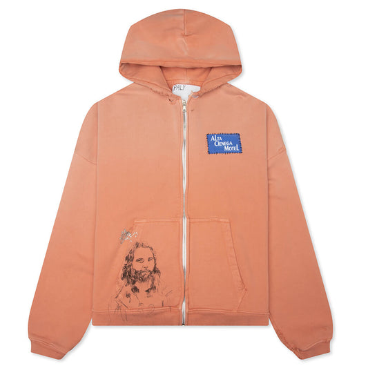 Alta Cienega Zip Hoodie - Pink