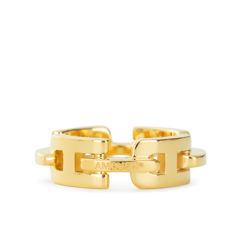 "A" Chain Ring - Gold
