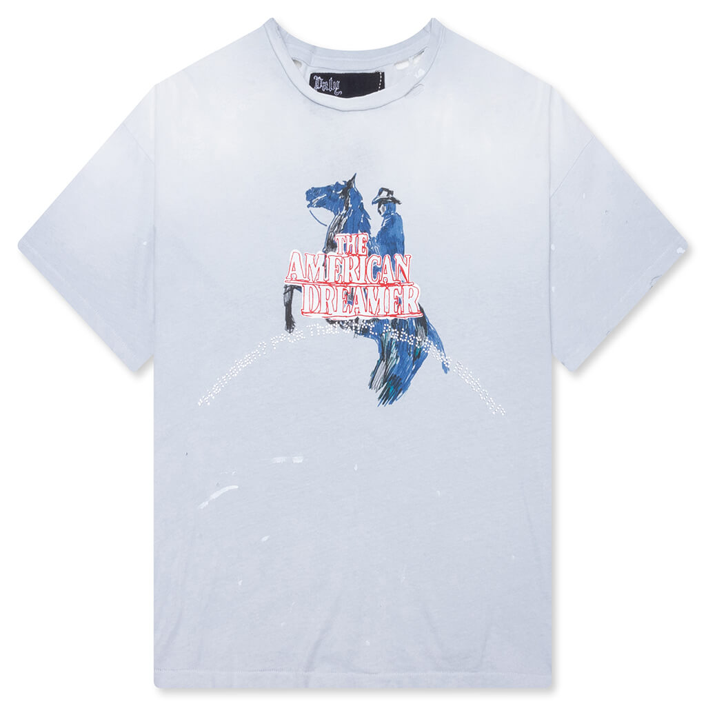 American Dreamer Tee - Baby Blue
