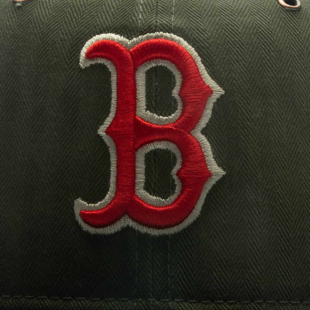 American Herringbone 59FIFTY Pre-Curved - Boston Red Sox