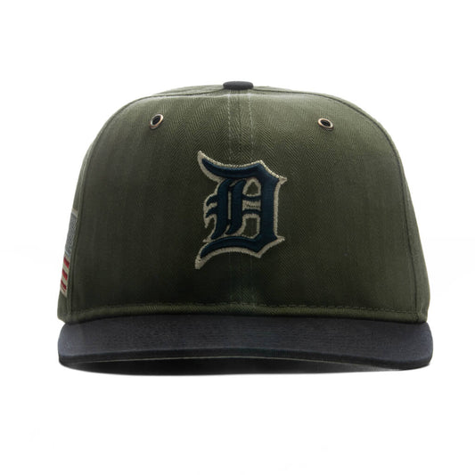 American Herringbone 59FIFTY Pre-Curved - Detroit Tigers