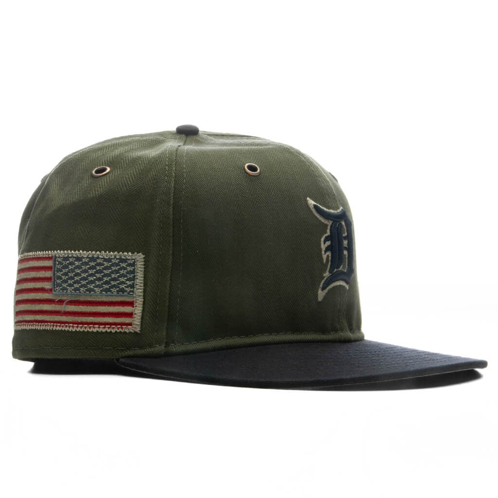 American Herringbone 59FIFTY Pre-Curved - Detroit Tigers