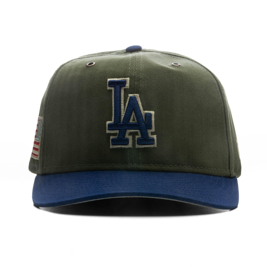 American Herringbone 59FIFTY Pre-Curved - Los Angeles Dodgers