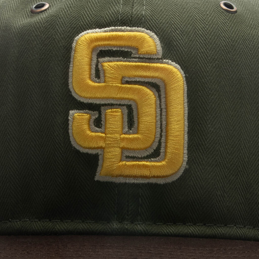 American Herringbone 59FIFTY Pre-Curved - San Diego Padres