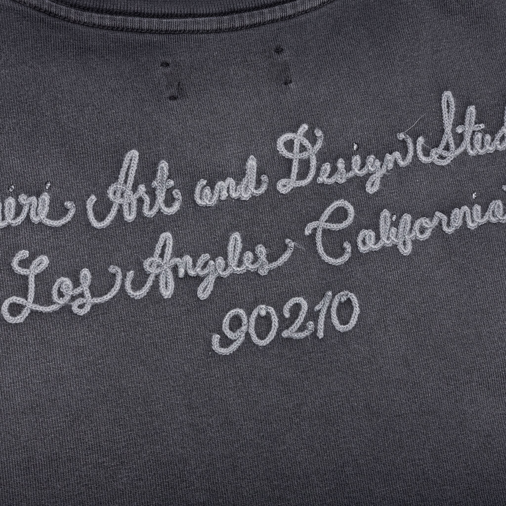 Amiri Design Studio Oversized Tee - Black