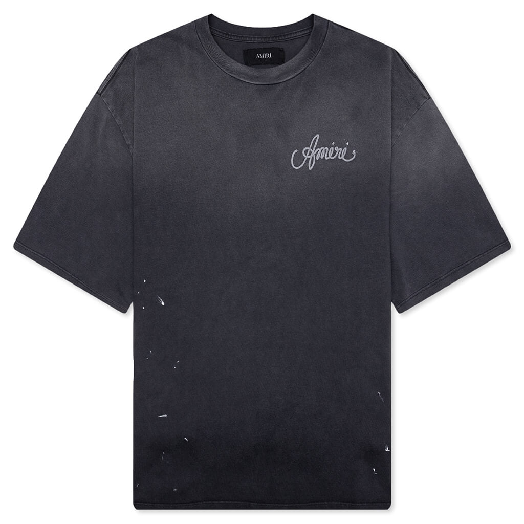 Amiri Design Studio Oversized Tee - Black