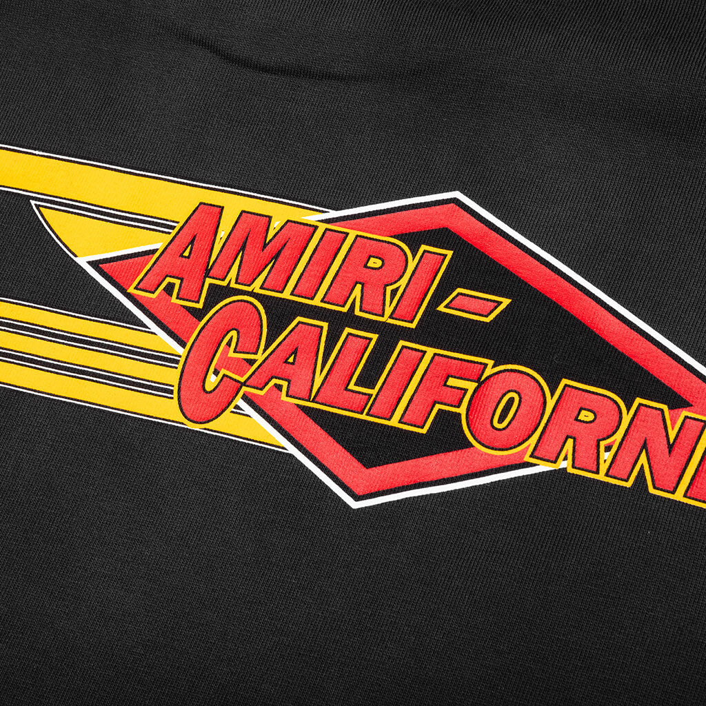 Amiri Eagle Oversized Tee - Black