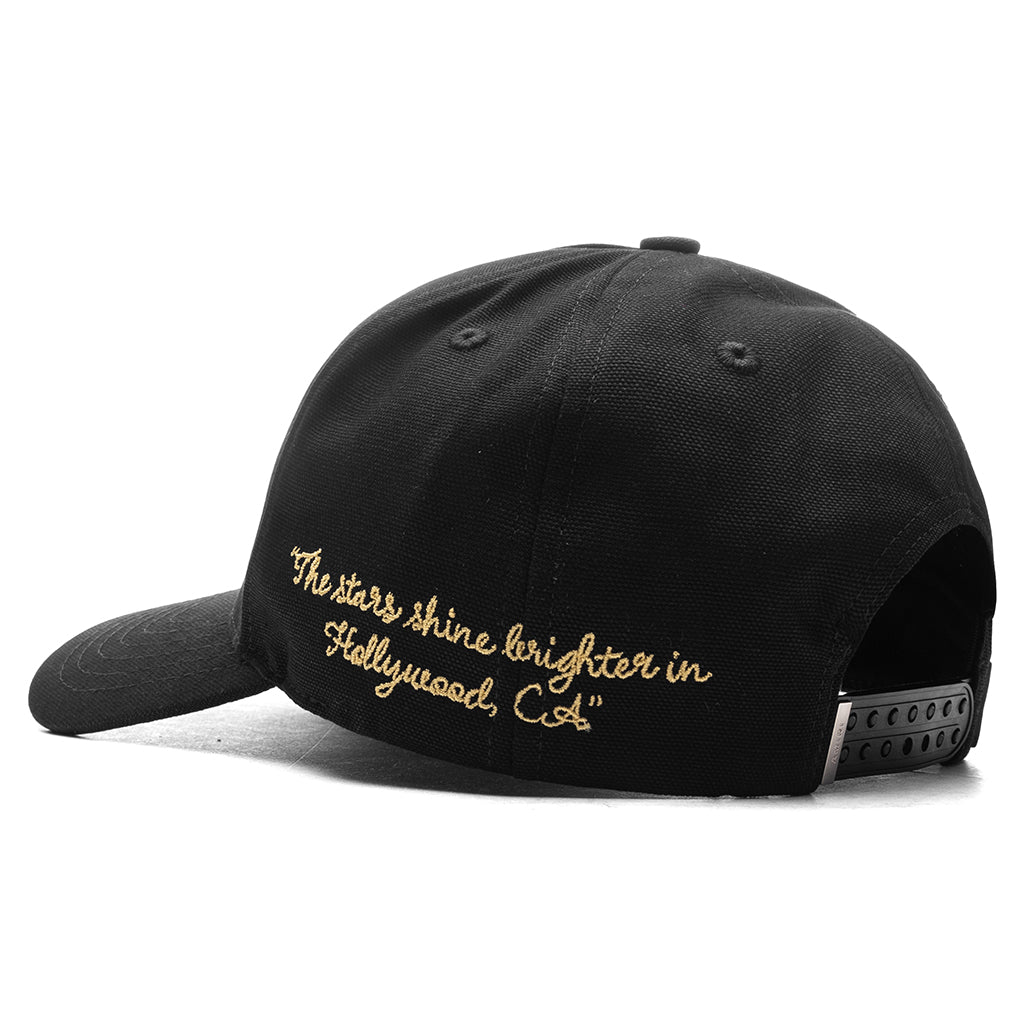 Amiri Hollywood Canvas Hat - Black
