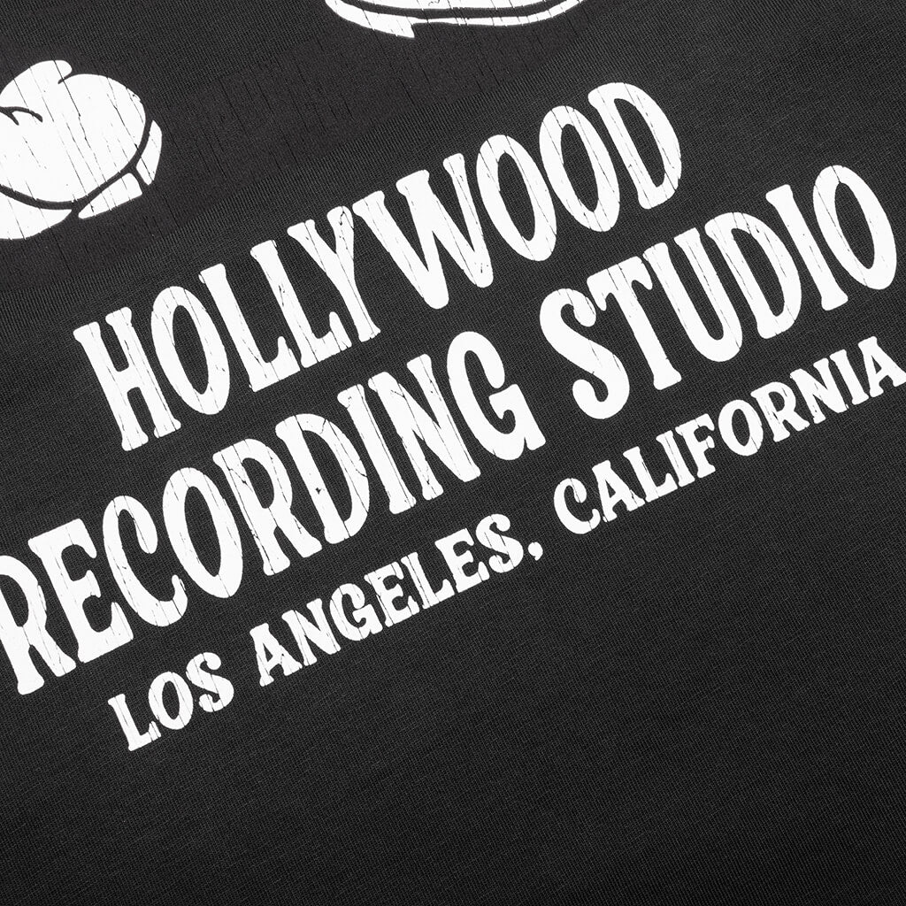 Amiri Music Record Tee - Black
