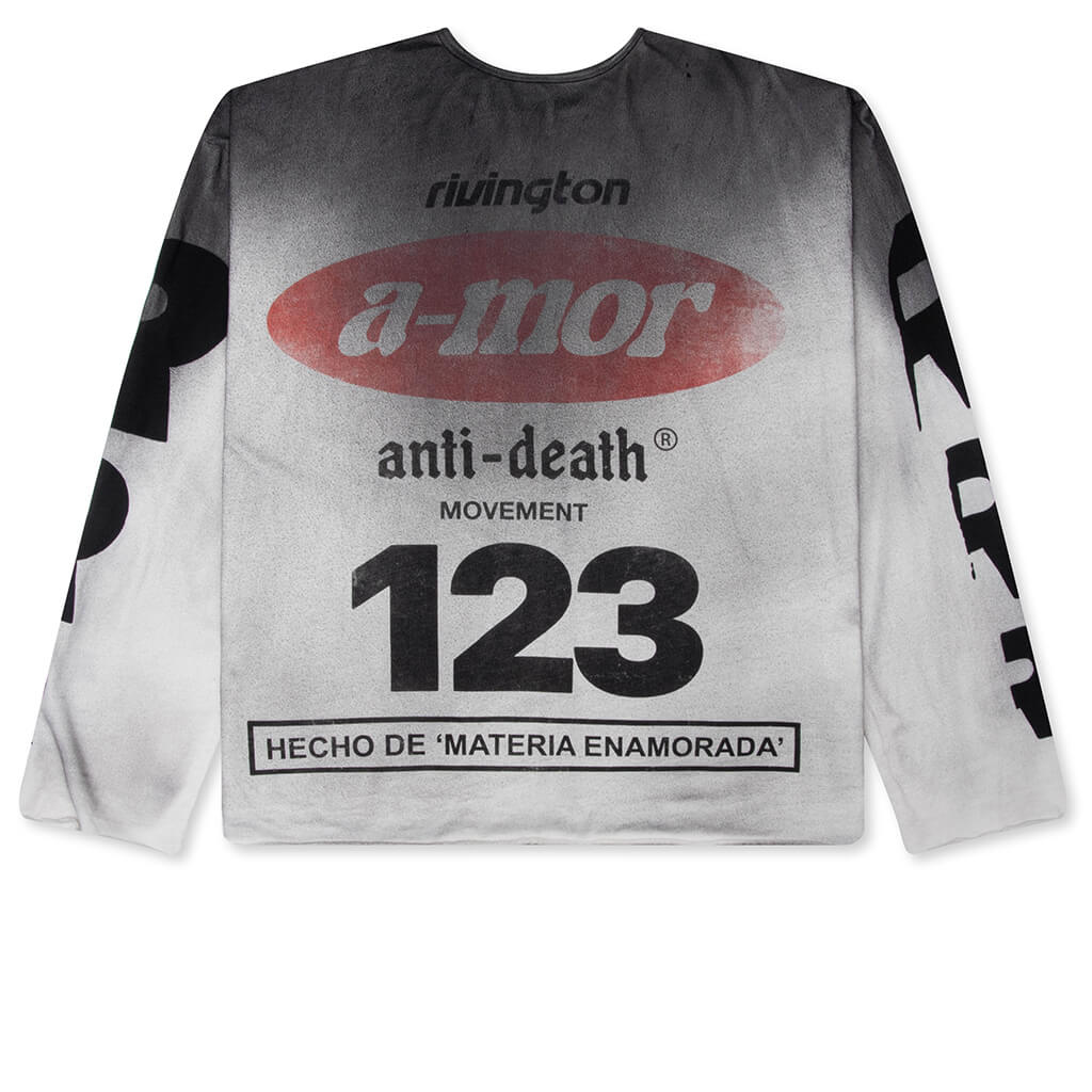 Amor Roi Enemy L/S Tee - Max White
