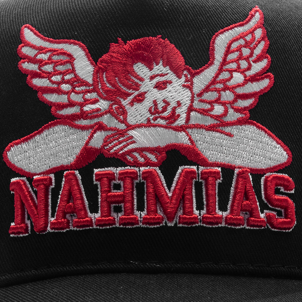 Angel Trucker Hat - Black