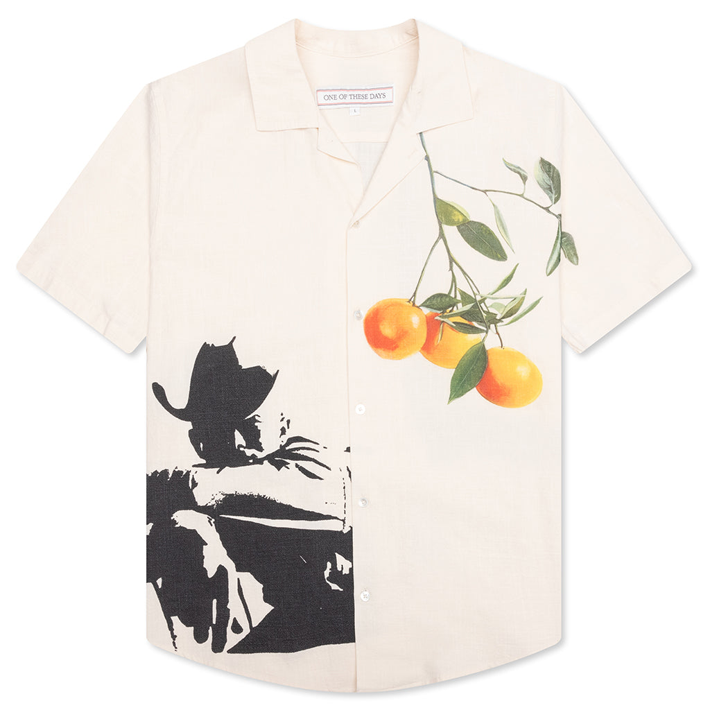 Angel of The Field Camp Shirt - Ivory
