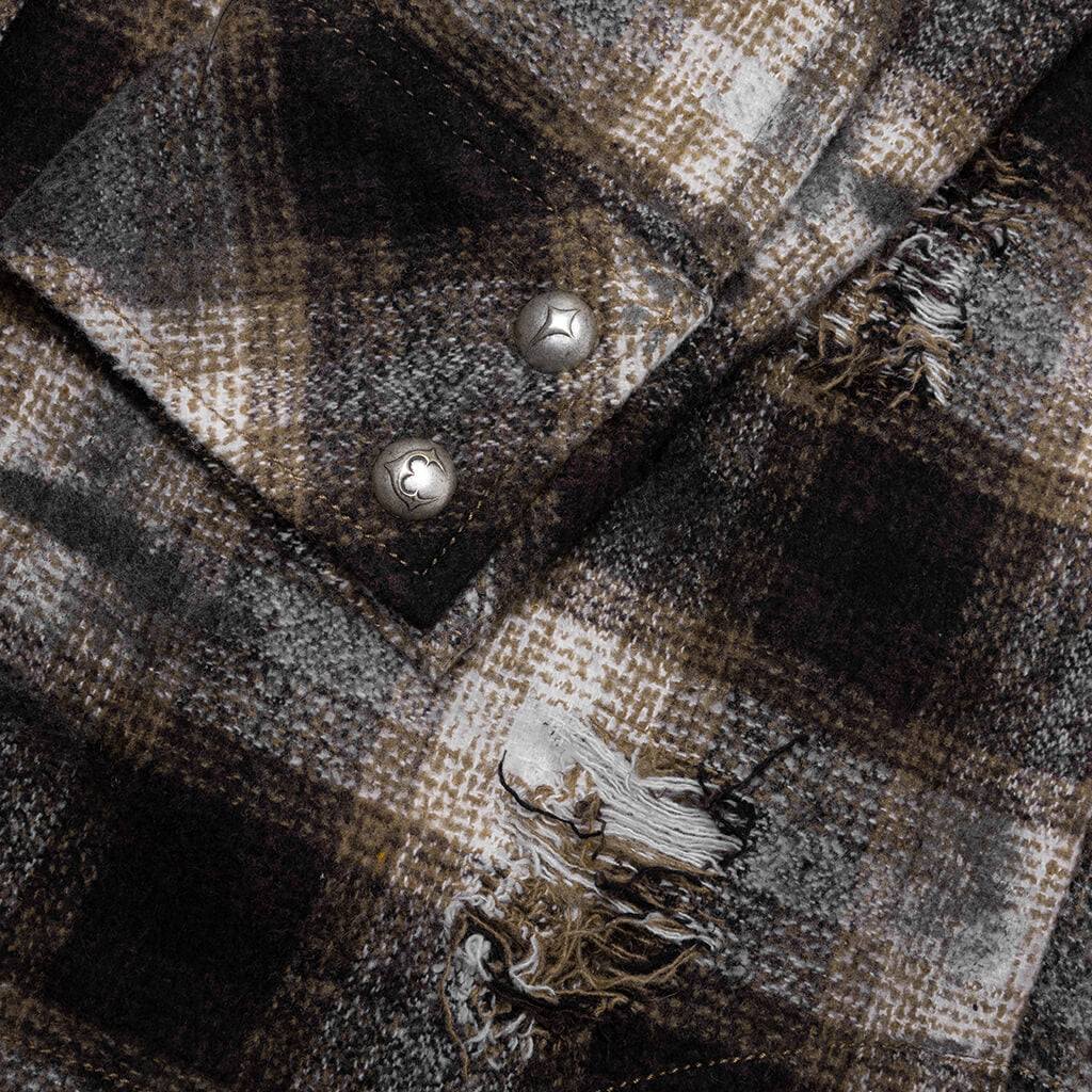 Angels Damaged Shirt - Brown