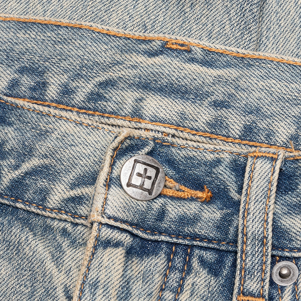 Anti K Stagelight Metalik Pants - Denim