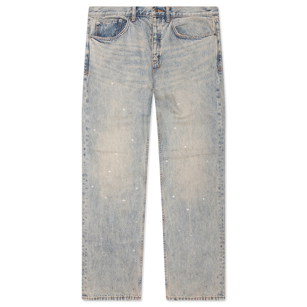 Anti K Stagelight Metalik Pants - Denim