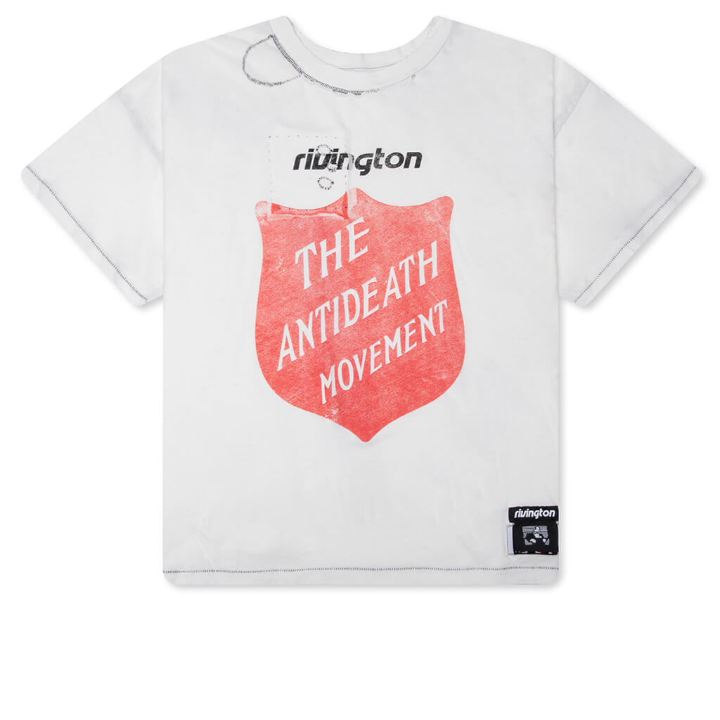 Anti Death Tyler Tee - Max White