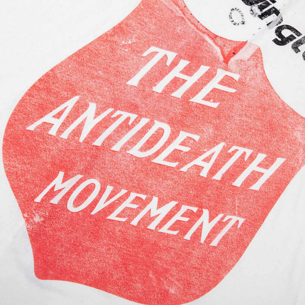Anti Death Tyler Tee - Max White
