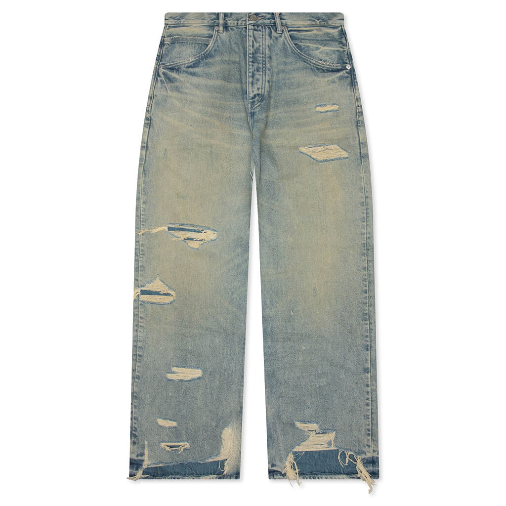 Antique Destroyed Tinted - Light Indigo
