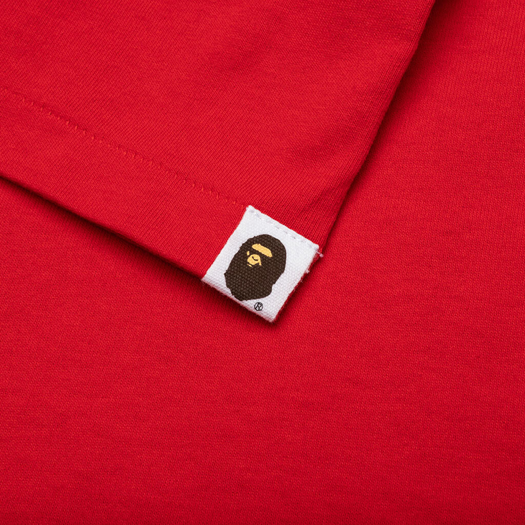 Kids Ape Head Tee - Red