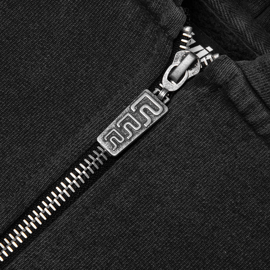 Apocrypha Pious Zip Hoodie - Mechanic Black
