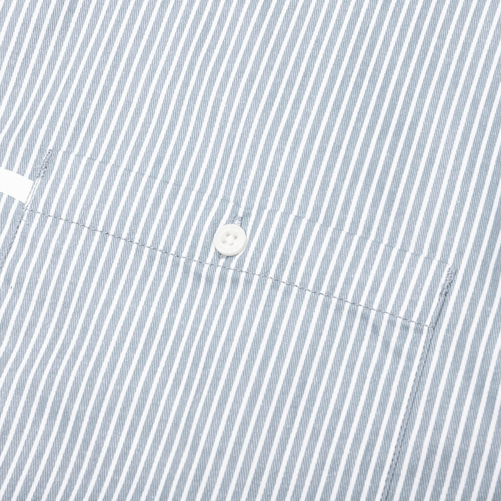 Arcade S/S Woven - Baby Blue