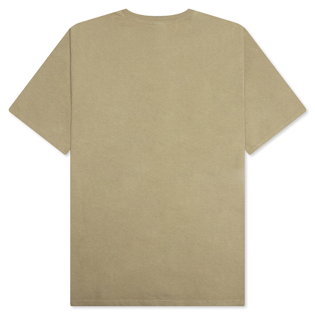 Arched Pigmented Dyed Tee - Elm