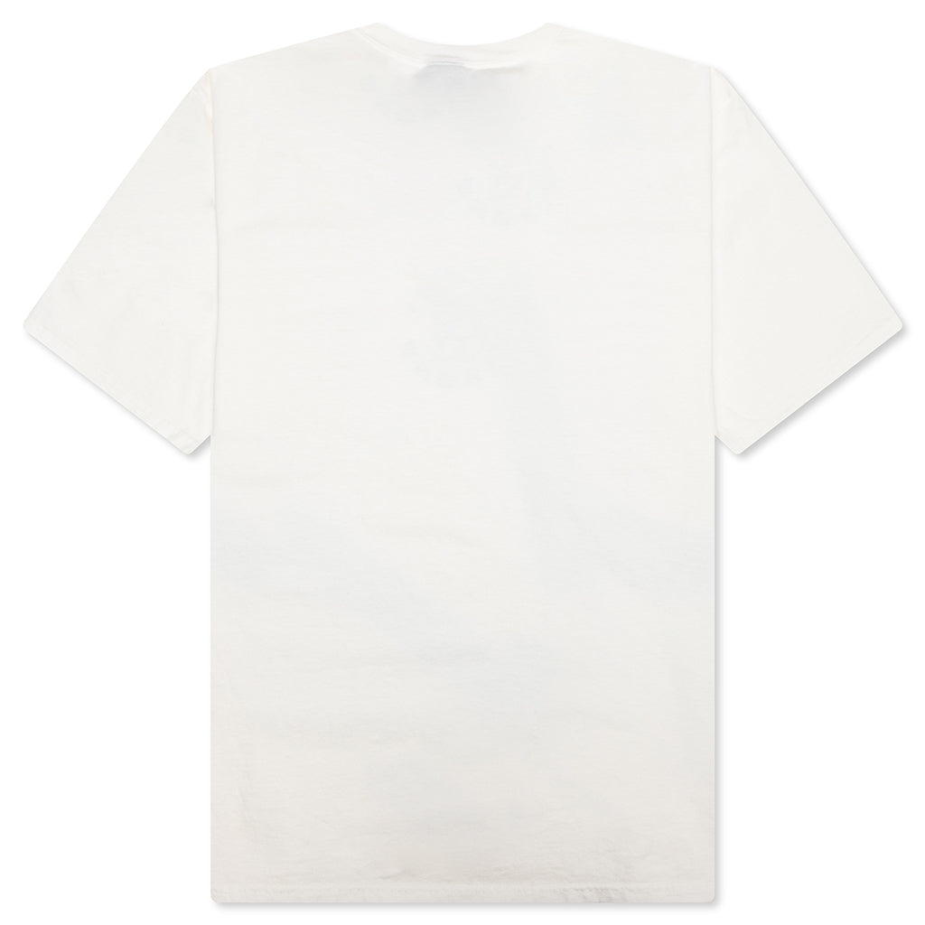 Arched Pigmented Dyed Tee - Natural