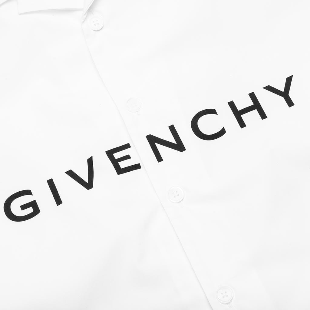 Archetype Hawaiian Shirt - White/Black