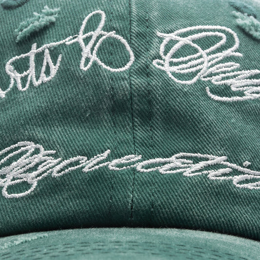 Art Design Recreation Cap - Washed Green