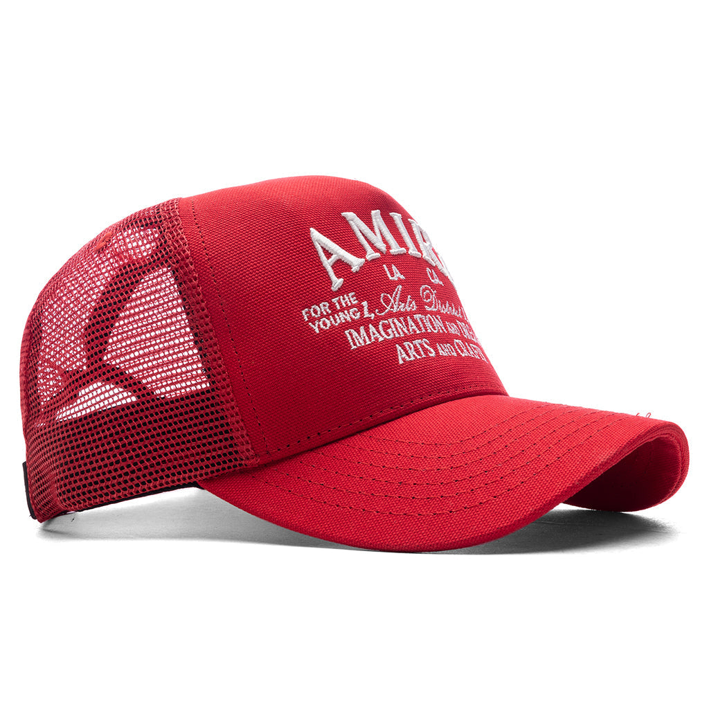 Arts District Trucker Hat - Red