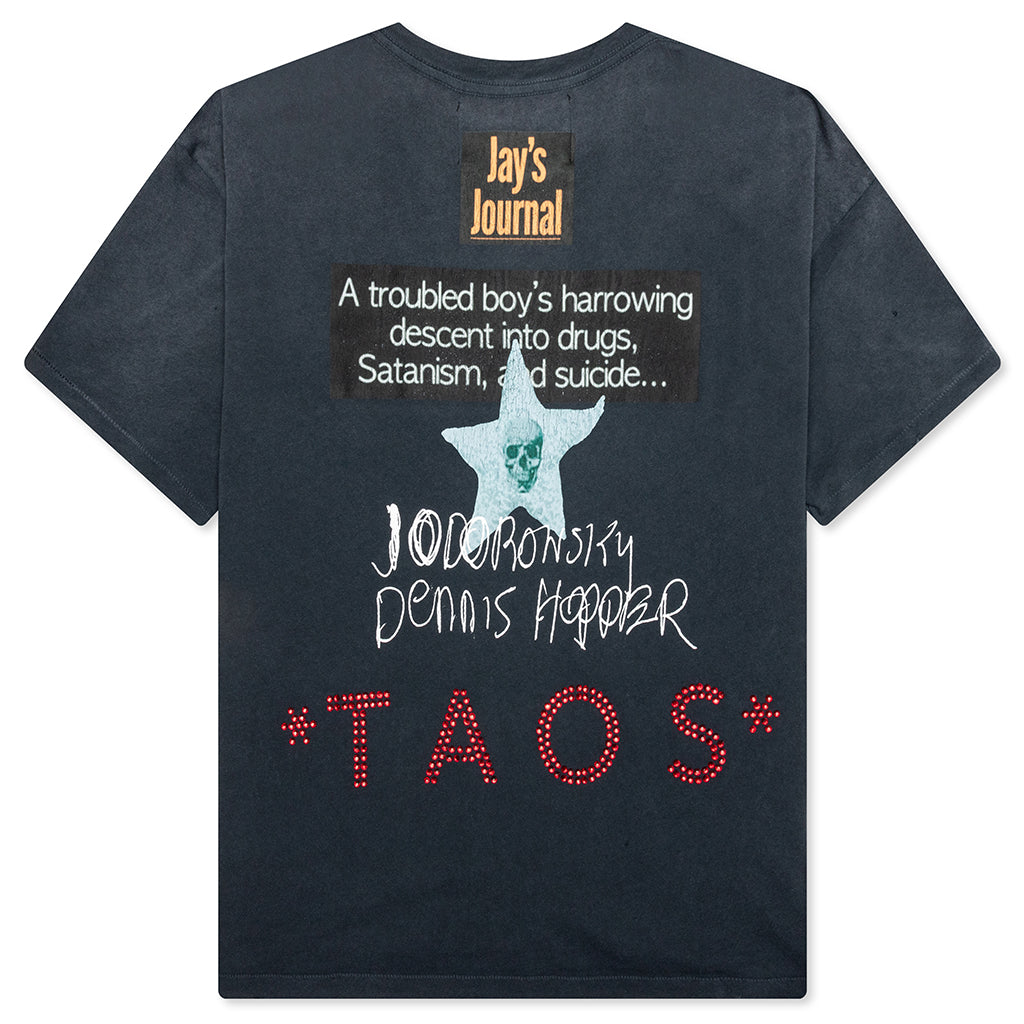Ask Alice Tee - Vintage Black