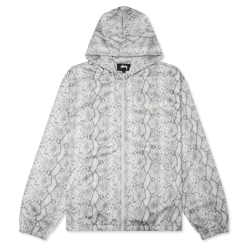 Athletic Mesh Zip Hood - Snake