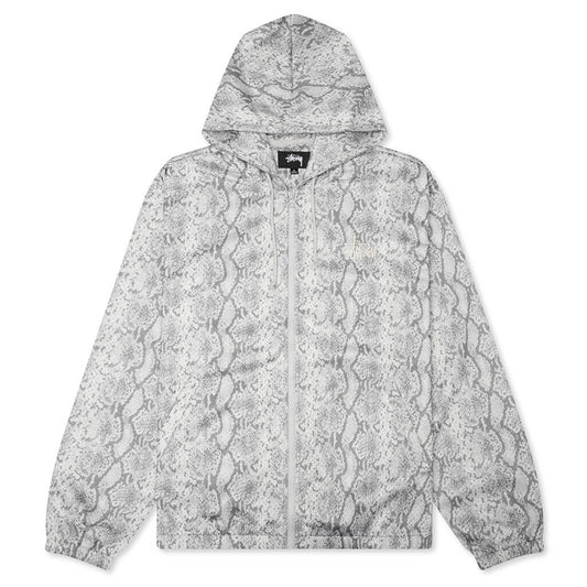 Athletic Mesh Zip Hood - Snake