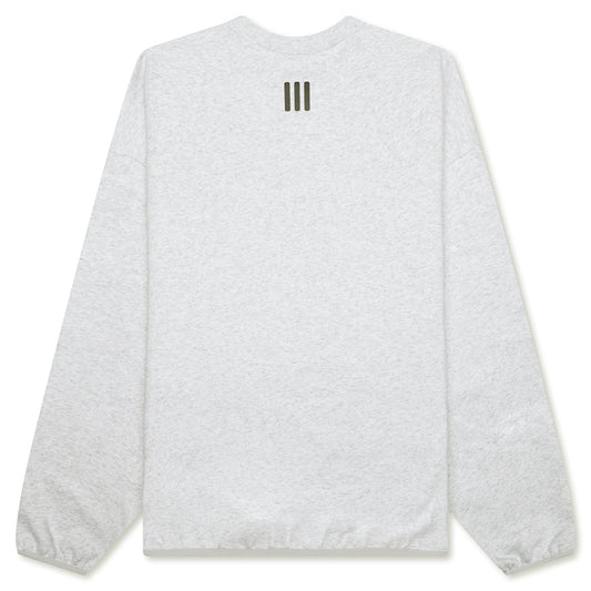 Fear of God Athletics x Adidas Cotton Fleece Crewneck - Light Heather Grey
