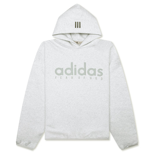 Fear of God Athletics x Adidas Cotton Fleece Hoodie - Light Heather Grey